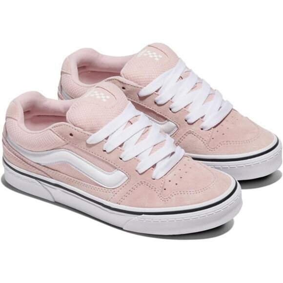 Women chunky sneakers retro 90s platform casual walking shoes suede mesh lace up - Picture 6 of 8